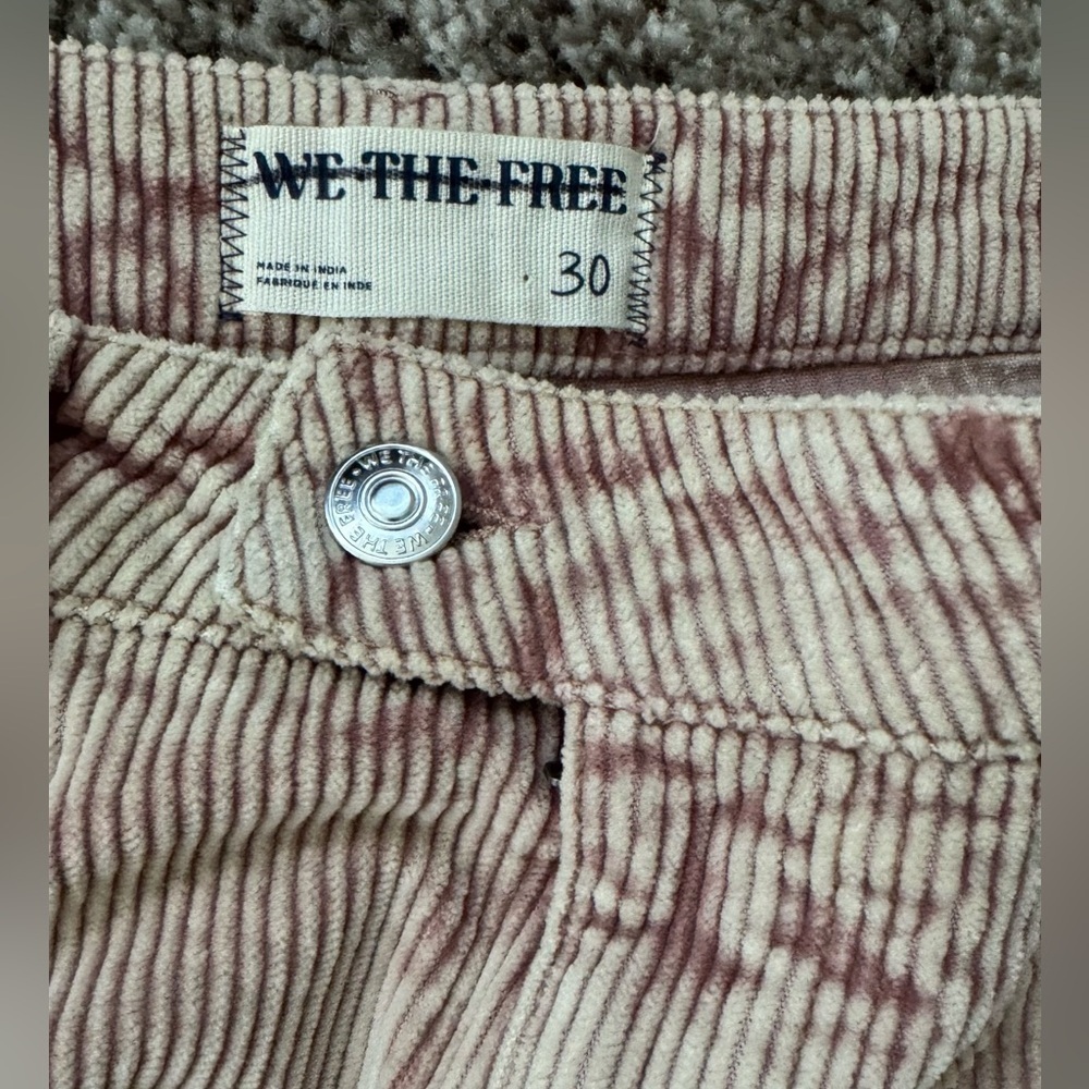 Free people Revolve We the free Galivanting Cord Skort in Chocolate Truffle 30 - Picture 7 of 8